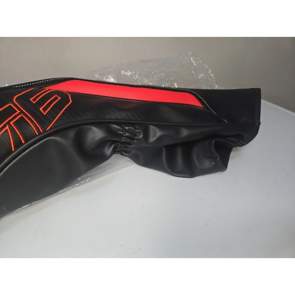 NEW Taylor Made M6 Driver Headcover OEM Golf Club Wood Cover Black Red 460cc